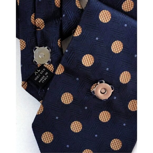 Polka Dot Ascot Tie - Unique Scarf - Corporate Fashion. - Picture 2 of 7